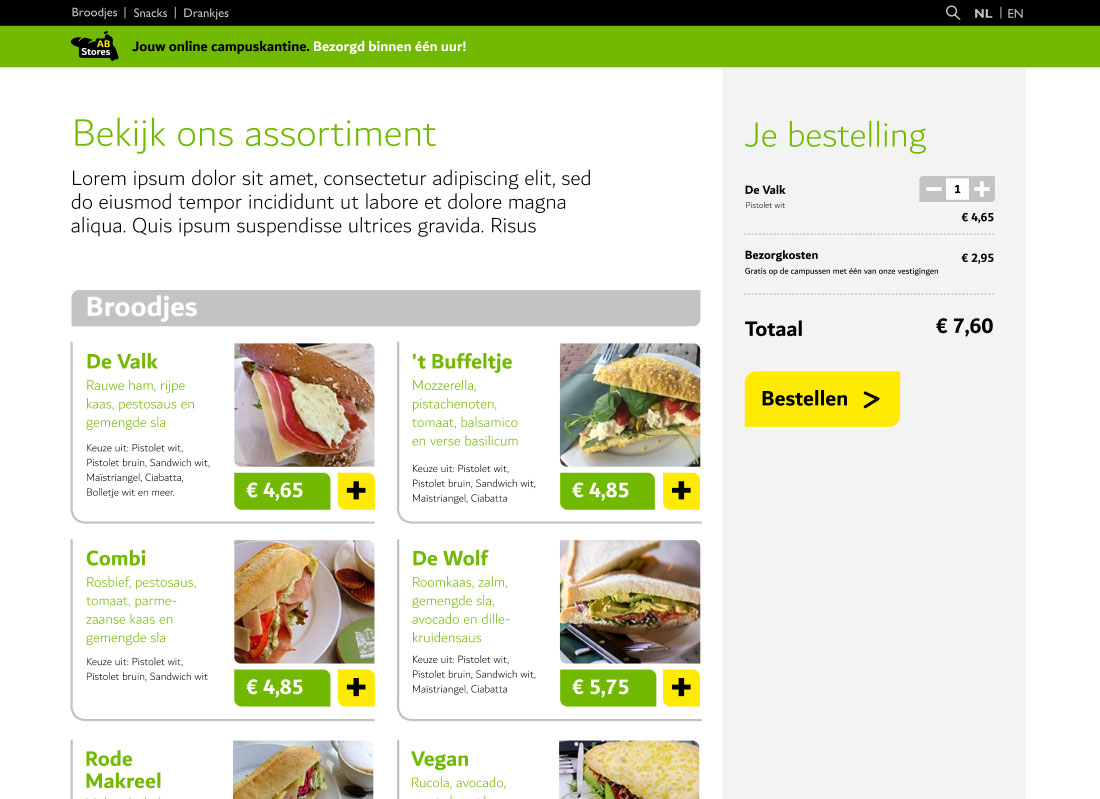 AB Stores Overzicht