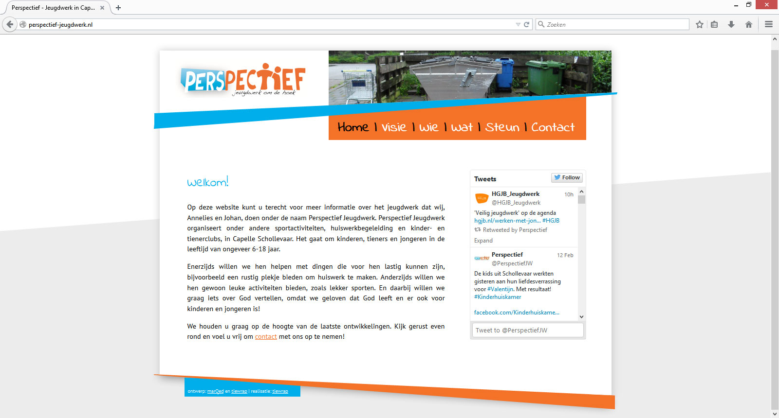 Stichting perspectief website